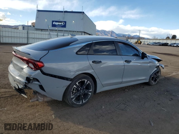 2021 Kia K5 GT-Line with VIN 5XXG64J20MG058358, listed as a Copart auction lot 44941255 with 0 mi miles and Salvage Title. Bid and sale history available at carsss.com. Image 3.