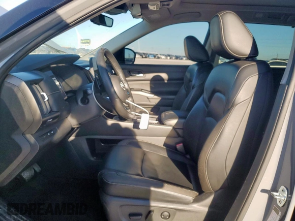 2023 Nissan Pathfinder SL with VIN 5N1DR3CB5PC262770, listed as a Copart auction lot 56664725 with 25,896 mi miles and Salvage title. Bid and sale history available at DreamBid. Image 7.