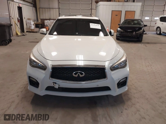 2016 Infiniti Q50 3.0t Premium with VIN JN1EV7APXGM303157, listed as a IAAI auction lot 41292630 with 108,876 mi miles. Bid and sale history available at carsss.com. Image 11.
