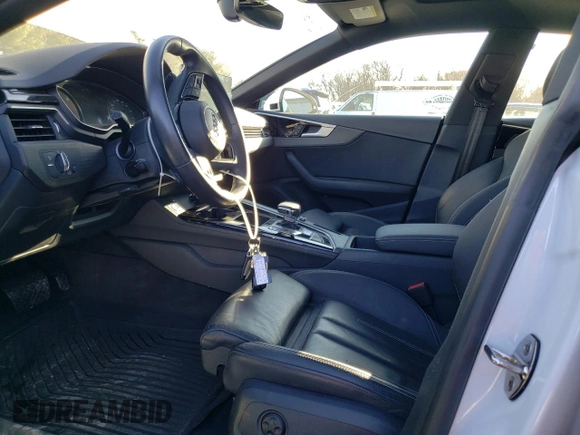 2021 Audi A5 Sportback S line Premium with VIN WAUDACF54MA003385, listed as a Copart auction lot 44269263 with 22,736 mi miles. Bid and sale history available at carsss.com. Image 7.