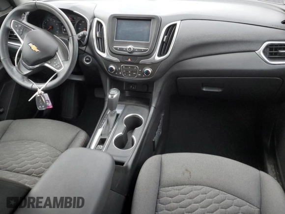 2018 Chevrolet Equinox LT with VIN 2GNAXJEV5J6249081, listed as a Copart auction lot 53311315 with 47,367 mi miles and Salvage Title. Bid and sale history available at carsss.com. Image 8.