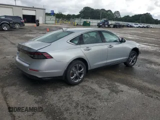 2024 Honda Accord EX-L с VIN 1HGCY2F66RA081320, выставлен на аукционе Copart как лот 57871735 с пробегом Не указан миль и Списание • Salvage title. История ставок и продаж доступна на DreamBid. Изображение 3.