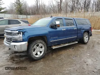 2016 Chevrolet Silverado 1500 LTZ with VIN 3GCUKSEJ9GG262310, listed as a Copart auction lot 43376745 with 161,725 mi miles and Clean Title. Bid and sale history available at carsss.com. Image 1.