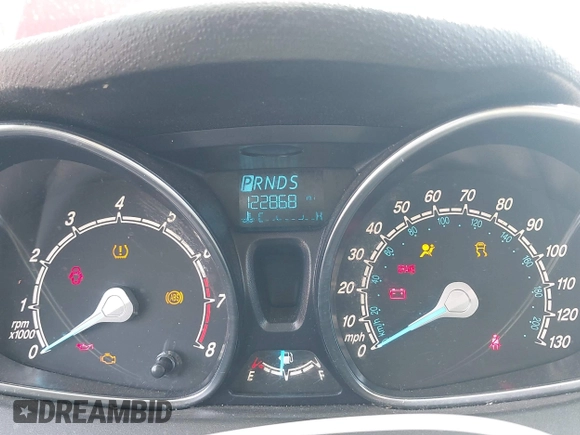 2015 Ford Fiesta SE with VIN 3FADP4BJ9FM113760, listed as a IAAI auction lot 41647960 with 122,868 mi miles. Bid and sale history available at carsss.com. Image 16.