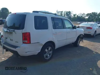 2009 Honda Pilot EX-L with VIN 5FNYF48569B039103, listed as a IAAI auction lot 42651867 with 162,450 mi miles and . Bid and sale history available at DreamBid. Image 4.