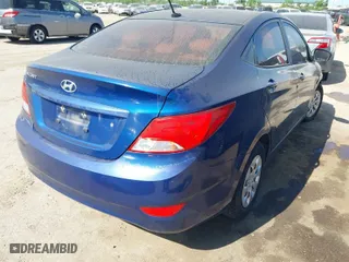 2016 Hyundai Accent SE with VIN KMHCT4AE6GU004669, listed as a IAAI auction lot 41981944 with 126,611 mi miles. Bid and sale history available at carsss.com. Image 4.