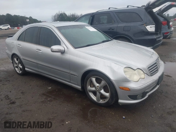 2005 Mercedes-Benz C 230 Kompressor with VIN WDBRF40J55F651410, listed as a IAAI auction lot 41542616 with 256,638 mi miles and . Bid and sale history available at DreamBid. Image 1.