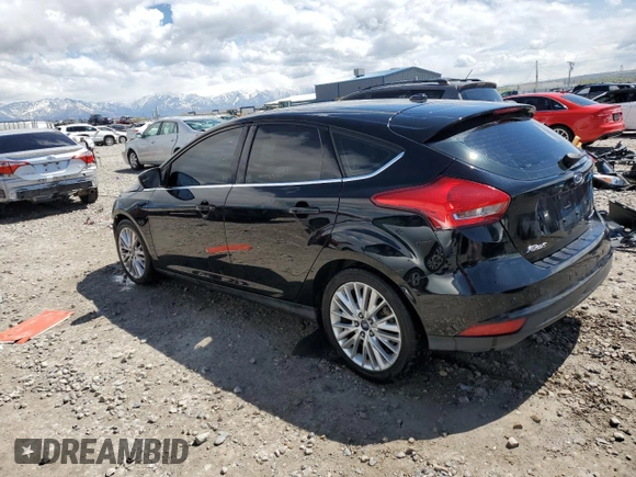 2017 Ford Focus Titanium with VIN 1FADP3N23HL279694, listed as a Copart auction lot 53452725 with 92,740 mi miles and Salvage Title. Bid and sale history available at carsss.com. Image 2.