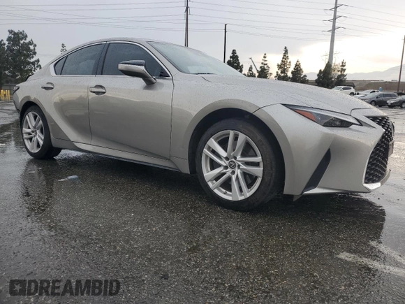 2021 Lexus IS 300 z VIN JTHA81F20M5043546, wystawiony jako Copart lot #59564445 z przebiegiem 60 471 mil mil oraz Szkoda całkowita • Salvage title. Historia ofert i sprzedaży dostępna na DreamBid. Obrazek 4.