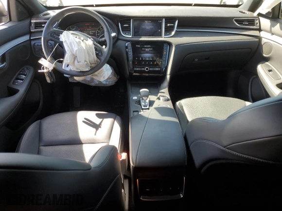 2023 Infiniti QX55 Luxe with VIN 3PCAJ5JR9PF118989, listed as a Copart auction lot 48352715 with 13,558 mi miles and Salvage title. Bid and sale history available at DreamBid. Image 8.