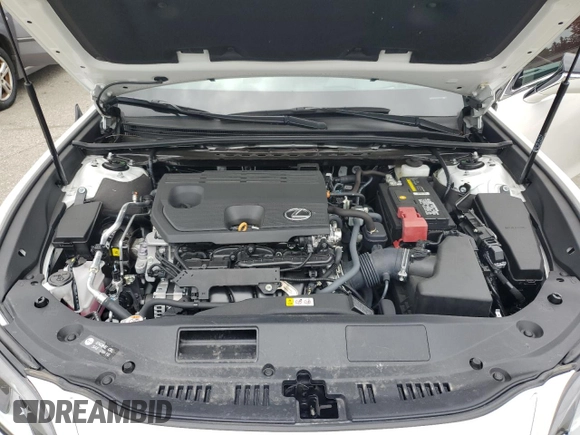 2024 Lexus ES 250 with VIN 58AD11D19RU012276, listed as a Copart auction lot 61096895 with 5,595 mi miles and Salvage title. Bid and sale history available at DreamBid. Image 11.