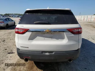 2018 Chevrolet Traverse LS with VIN 1GNERFKW2JJ217312, listed as a Copart auction lot 51320755 with 61,160 mi miles and Salvage Title. Bid and sale history available at DreamBid. Image 6.