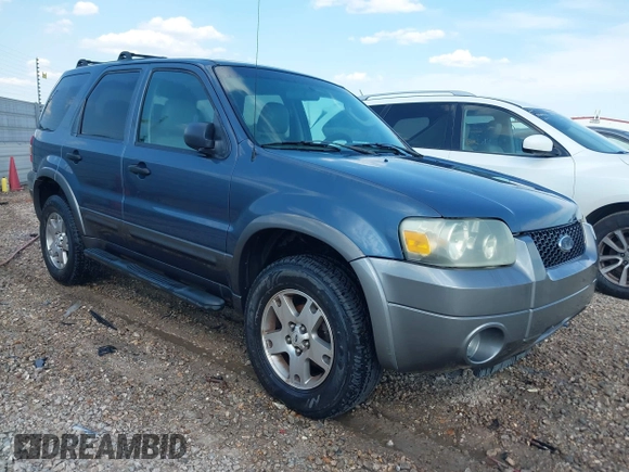 2005 Ford Escape XLT with VIN 1FMYU03195KB77469, listed as a IAAI auction lot 42292011 with 225,358 mi miles and . Bid and sale history available at DreamBid. Image 1.