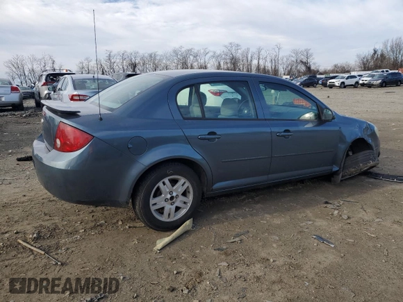 2005 Chevrolet Cobalt LS with VIN 1G1AL52F657589623, listed as a Copart auction lot 48238325 with 60,355 mi miles and Salvage Title. Bid and sale history available at DreamBid. Image 3.