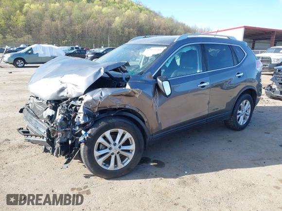 2016 Nissan Rogue SV with VIN KNMAT2MV3GP680555, listed as a IAAI auction lot 42032745 with 164,986 mi miles. Bid and sale history available at carsss.com. Image 18.