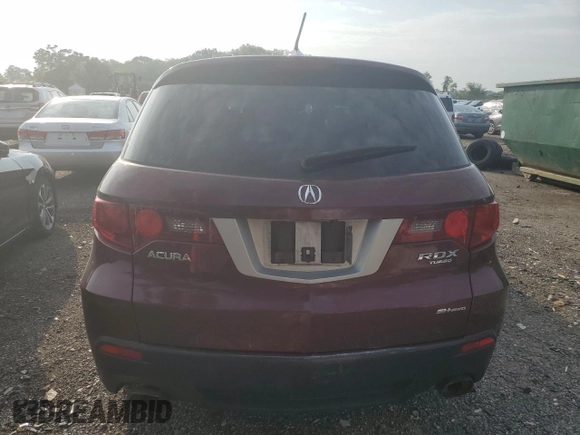 2011 Acura RDX Technology with VIN 5J8TB1H59BA007248, listed as a Copart auction lot 69331024 with Not Provided miles and Clean Title. Bid and sale history available at DreamBid. Image 6.