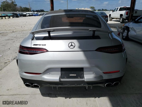 2019 Mercedes-Benz AMG GT with VIN WDD7X6BB1KA008509, listed as a Copart auction lot 44400444 with 45,249 mi miles. Bid and sale history available at carsss.com. Image 6.
