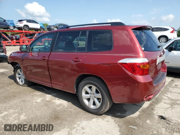 2010 Toyota Highlander with VIN 5TDBK3EH6AS008329, listed as a Copart auction lot 61506945 with 194,748 mi miles and Salvage title. Bid and sale history available at DreamBid. Image 2.