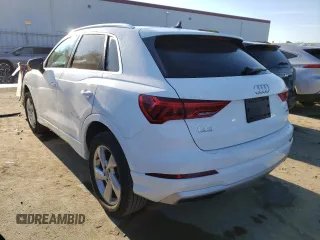 2021 Audi Q3 Premium with VIN WA1AUCF3XM1087993, listed as a Copart auction lot 71384412 with 32,448 mi miles. Bid and sale history available at carsss.com. Image 2.