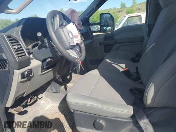 2022 Ford F-250 XL with VIN 1FT8W2BT1NED77578, listed as a Copart auction lot 55841935 with 64,639 mi miles and Salvage title. Bid and sale history available at DreamBid. Image 7.