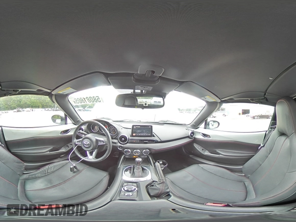 2017 Mazda MX-5 Miata Grand Touring z VIN JM1NDAM70H0104393, wystawiony jako Copart lot #58081805 z przebiegiem 76 279 mil mil oraz Szkoda całkowita • Salvage title. Historia ofert i sprzedaży dostępna na DreamBid. Obrazek 15.
