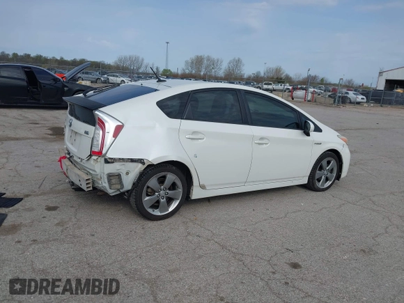 2013 Toyota Prius One z VIN JTDKN3DU1D5611897, wystawiony jako IAAI lot #42028788 z przebiegiem 144 522 mil mil oraz . Historia ofert i sprzedaży dostępna na DreamBid. Obrazek 4.