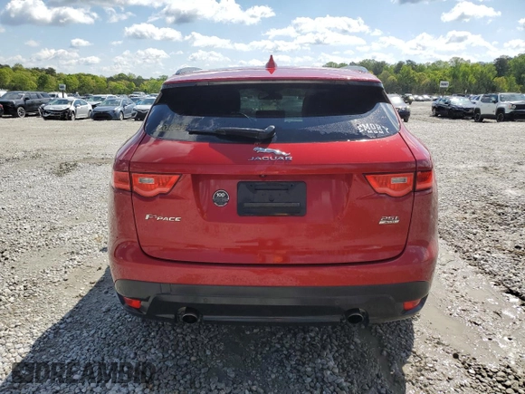 2018 Jaguar F-Pace 25t Premium with VIN SADCJ2FX6JA267072, listed as a Copart auction lot 52867035 with 77,057 mi miles and Salvage Title. Bid and sale history available at DreamBid. Image 6.