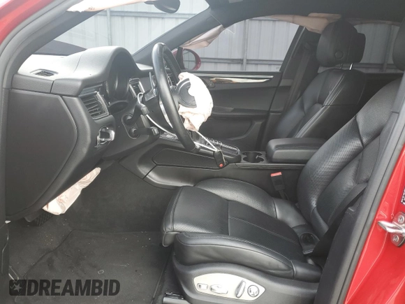 2018 Porsche Macan S z VIN WP1AB2A56JLB38449, wystawiony jako Copart lot #56634525 z przebiegiem Nie podano mil oraz Szkoda całkowita • Salvage title. Historia ofert i sprzedaży dostępna na DreamBid. Obrazek 7.