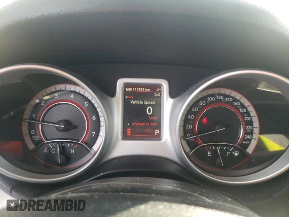 2017 Dodge Journey GT with VIN 3C4PDDFG2HT703094, listed as a Copart auction lot 86563904 with 111,897 mi miles and Clean title. Bid and sale history available at DreamBid. Image 9.