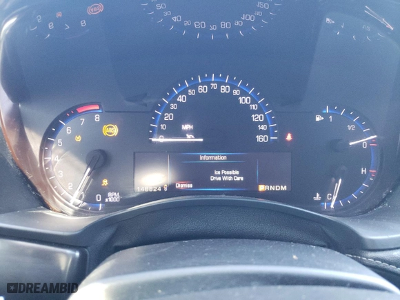 2015 Cadillac ATS Sedan Standard RWD with VIN 1G6AA5RA9F0107523, listed as a Copart auction lot 46224775 with 148,824 mi miles and Clean Title. Bid and sale history available at carsss.com. Image 9.