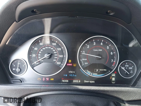 2017 BMW 3 Series 330i with VIN WBA8B9G33HNU57060, listed as a IAAI auction lot 42086418 with 78,356 mi miles and . Bid and sale history available at DreamBid. Image 7.