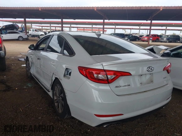 2016 Hyundai Sonata Sport with VIN 5NPE34AF1GH410486, listed as a IAAI auction lot 41808094 with 71,538 mi miles and . Bid and sale history available at DreamBid. Image 3.