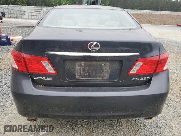 2009 Lexus ES 330 with VIN JTHBJ46G192291027, listed as a Copart auction lot 53585435 with 137,765 mi miles and Salvage Title. Bid and sale history available at DreamBid. Image 6.