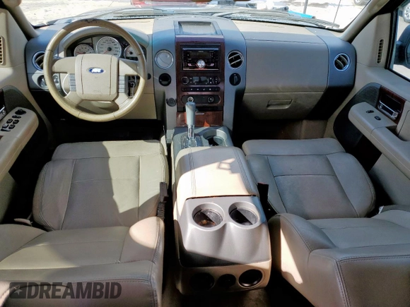 2005 Ford F-150 XLT with VIN 1FTPX12575NB60735, listed as a Copart auction lot 49598075 with 153,360 mi miles and Salvage title. Bid and sale history available at DreamBid. Image 8.