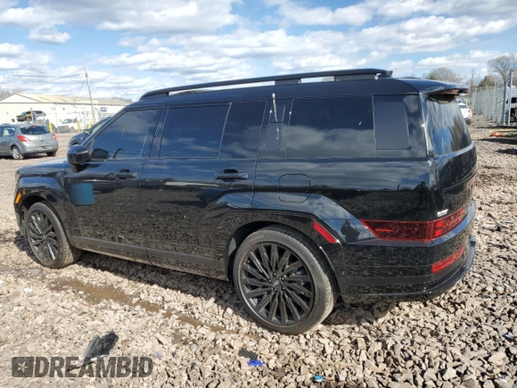 2025 Hyundai Santa Fe Calligraphy z VIN 5NMP5DGL0SH089577, wystawiony jako Copart lot #51006365 z przebiegiem 2 907 mil mil oraz Szkoda całkowita • Salvage title. Historia ofert i sprzedaży dostępna na DreamBid. Obrazek 2.