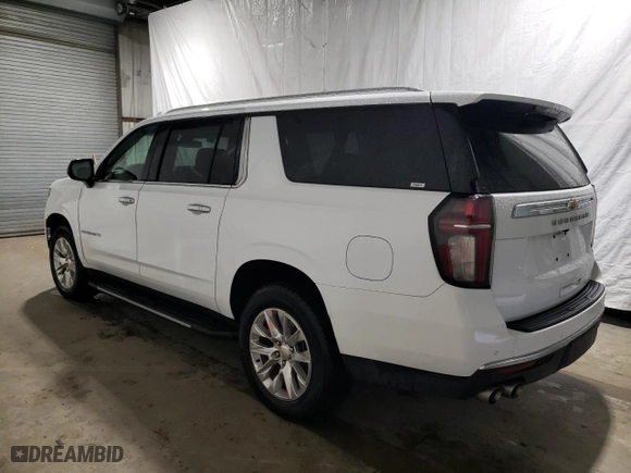 2022 Chevrolet Suburban Premier with VIN 1GNSKFKD5NR291546, listed as a Copart auction lot 51577074 with 47,656 mi miles. Bid and sale history available at carsss.com. Image 2.