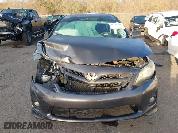2013 Toyota Corolla L with VIN 5YFBU4EE8DP172328, listed as a IAAI auction lot 41734533 with 156,512 mi miles. Bid and sale history available at carsss.com. Image 12.