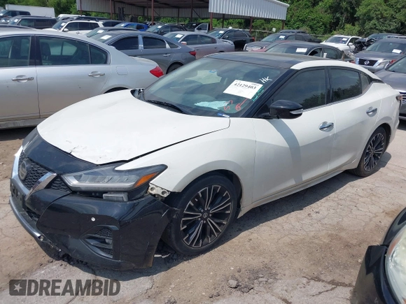 2019 Nissan Maxima SV with VIN 1N4AA6AVXKC370667, listed as a IAAI auction lot 42129403 with 79,471 mi miles and . Bid and sale history available at DreamBid. Image 21.