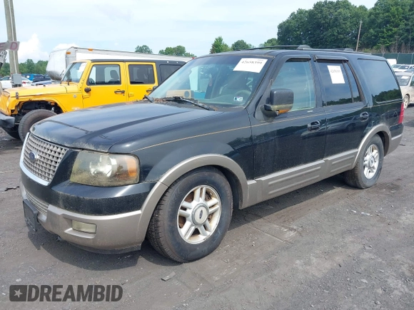 2003 Ford Expedition Eddie Bauer with VIN 1FMFU18L63LC48819, listed as a IAAI auction lot 42658399 with 232,446 mi miles and . Bid and sale history available at DreamBid. Image 2.