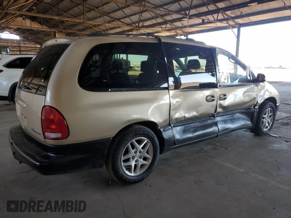 1998 Dodge Caravan LE with VIN 1B4GP54LXWB743058, listed as a Copart auction lot 80271164 with 192,048 mi miles and Salvage title. Bid and sale history available at DreamBid. Image 3.
