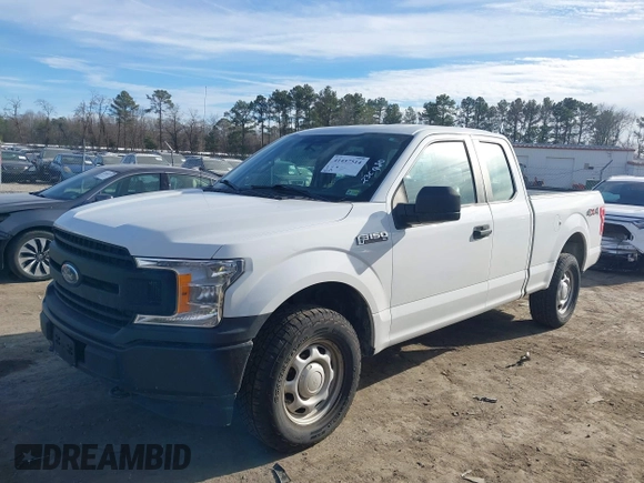2020 Ford F-150 XL with VIN 1FTEX1EP5LFB37028, listed as a IAAI auction lot 41457514 with 103,377 mi miles. Bid and sale history available at carsss.com. Image 14.