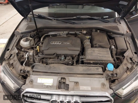 2015 Audi S3 2.0T Premium Plus with VIN WAUBFGFF9F1127440, listed as a IAAI auction lot 41812274 with 67,784 mi miles. Bid and sale history available at carsss.com. Image 10.