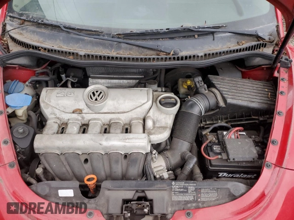 2008 Volkswagen Beetle SE with VIN 3VWRG31Y88M403738, listed as a Copart auction lot 44212105 with 126,926 mi miles and Clean title. Bid and sale history available at DreamBid. Image 12.