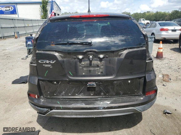 2015 Honda CR-V LX with VIN 2HKRM3H39FH547162, listed as a Copart auction lot 49748605 with 77,273 mi miles and Salvage Title. Bid and sale history available at carsss.com. Image 6.