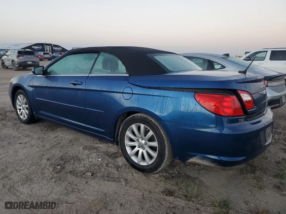2010 Chrysler Sebring Touring with VIN 1C3BC5ED9AN169113, listed as a Copart auction lot 75358154 with 0 mi miles and Salvage Title. Bid and sale history available at carsss.com. Image 2.