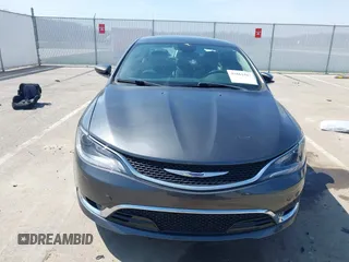 2015 Chrysler 200 C with VIN 1C3CCCEG9FN530575, listed as a IAAI auction lot 41862387 with 190,580 mi miles. Bid and sale history available at carsss.com. Image 12.