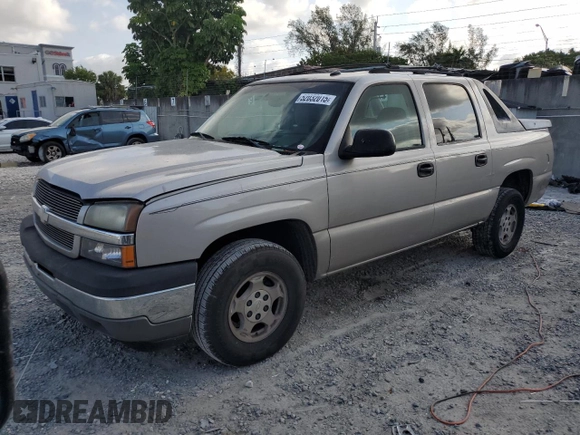 2005 Chevrolet Avalanche LS with VIN 3GNEC12Z55G202356, listed as a Copart auction lot 52032015 with 245,490 mi miles and Salvage title. Bid and sale history available at DreamBid. Image 1.