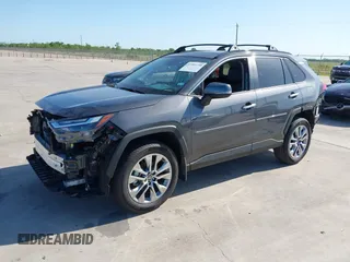2024 Toyota RAV4 XLE Premium with VIN 2T3C1RFV0RW342137, listed as a IAAI auction lot 41991758 with 4,080 mi miles and . Bid and sale history available at DreamBid. Image 17.