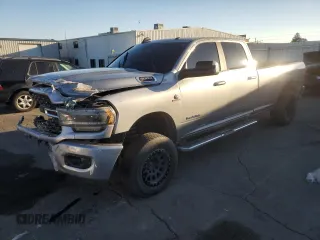 2022 Ram 3500 Big Horn with VIN 3C63R3HL2NG191093, listed as a Copart auction lot 75550584 with 39,080 mi miles and Salvage Title. Bid and sale history available at carsss.com. Image 1.