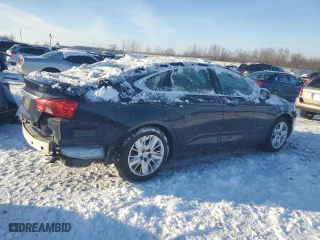2018 Chevrolet Impala LS with VIN 2G11X5S36J9158427, listed as a Copart auction lot 85228154 with 130,648 mi miles and Clean Title. Bid and sale history available at carsss.com. Image 3.
